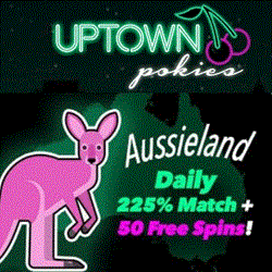 Uptown Pokies Casino 100 FS
